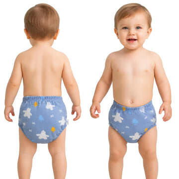 Bembika Baby Training Pants For Toddlers & Babies Reusable Potty Training Pants Soft Cotton Cloth Underwear Washable Training Pa