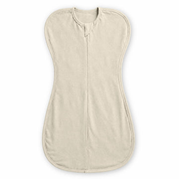 Cocoon Care Bamboo Cotton Knit Solid Sleep Sack for Baby | Soft Breathable Lightweight Wearable Blankets | Oatmeal Beige 03M