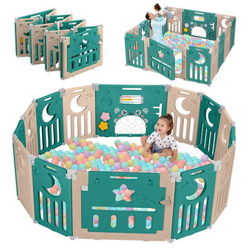 Dripex Baby Playpen, Play Pens for Babies and Toddlers