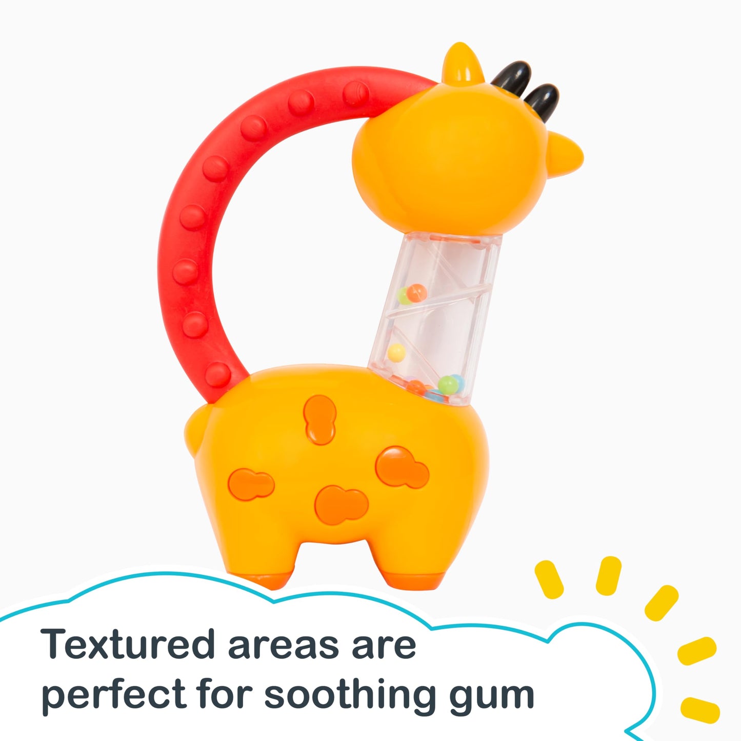 Smart Steps Jerry Giraffe Rattle and Teether