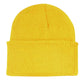 Century Star Beanie For Men Women Black Beanie Hat Soft Winter Beanies Cuff Beanie Skull Caps Knit Hats 01 Yellow One Size