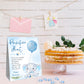 Guawubiang 51Pcs Cute Elephant Decor Baby Shower Games, Include Baby Pacifier Hunt Sign And 50 Blue Mini Pacifiers, Mini Pacifie