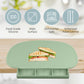 Silicone Placemat For Baby With Food Catching Pocket, Non-Slip Tablemats For Restaurants, Home, Travel (Shifting Sand)