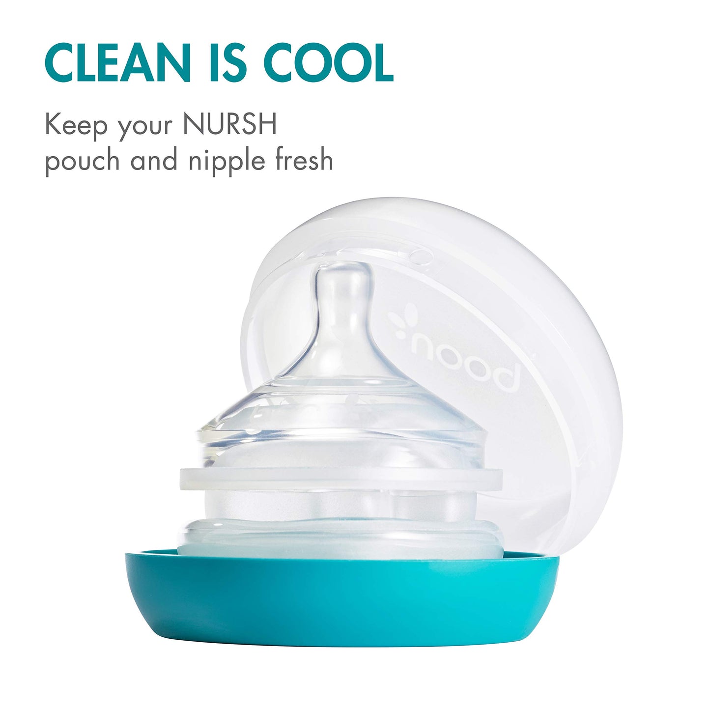 Boon Nursh Baby Bottle Storage Buns - Baby Bottle Holder for Nursh Baby Bottles - Travel Baby Bottle Holder - Blue and White - 3