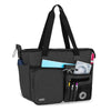 Trunab Nurse Tote Bag For Work With Padded 15.6 Laptop Sleeve, Nurse Bag For Hospice Visit, Home Health Care, Black