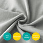 Biloban Organic Cotton Toddler Pillowcase 2 Pack, (Pillowcase Only) Kids Pillowcase For Sleeping Fit Pillow Sized 13'X 18' Or