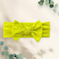 Babygiz Baby Girl Headbands-Infant,Toddler Cotton Handmade Hairbands With Bows Child Hair Accessories (Pistachio Green)