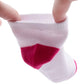 Duufin 25 Pairs Toddler Ankle Socks Low Cut Kids Half Cushion Socks Low Rise Ankle Socks For Boys And Girls (Multicolor A, 6-8X)