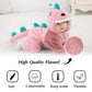 Tonwhar Kids' And Toddlers' Infant Tiger Dinosaur Animal Fancy Dress Costume Outfit Hooded Romper Jumpsuit(6-12 Months/Height:26