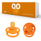 Natural Rubber Pacifier By Lovenoobs, 4 Pack, Pacifiers 0-6 Months, Baby Starter Kit, Newborn Silicone Dummy, Orthodontic, Teeth