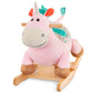 B. toys - Unicorn Rocker - Unicorn Rocking Toy - Wooden Ride-On - Classic Toys for Toddlers, Kids - 18 Months + - Rodeo Rocker -