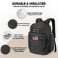 Sharkmouth Dad Diaper Bag Military - Large Baby Diaper Backpack With Changing Pad For Travel Camping Trips Park - Newborn Baby S