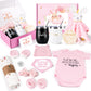 Baby Gift Set, Baby Girl Gifts, New Mom Gifts for Women, New Parents Gifts for Couples w/ New Mom and Dad Tumbler Newborn Essent