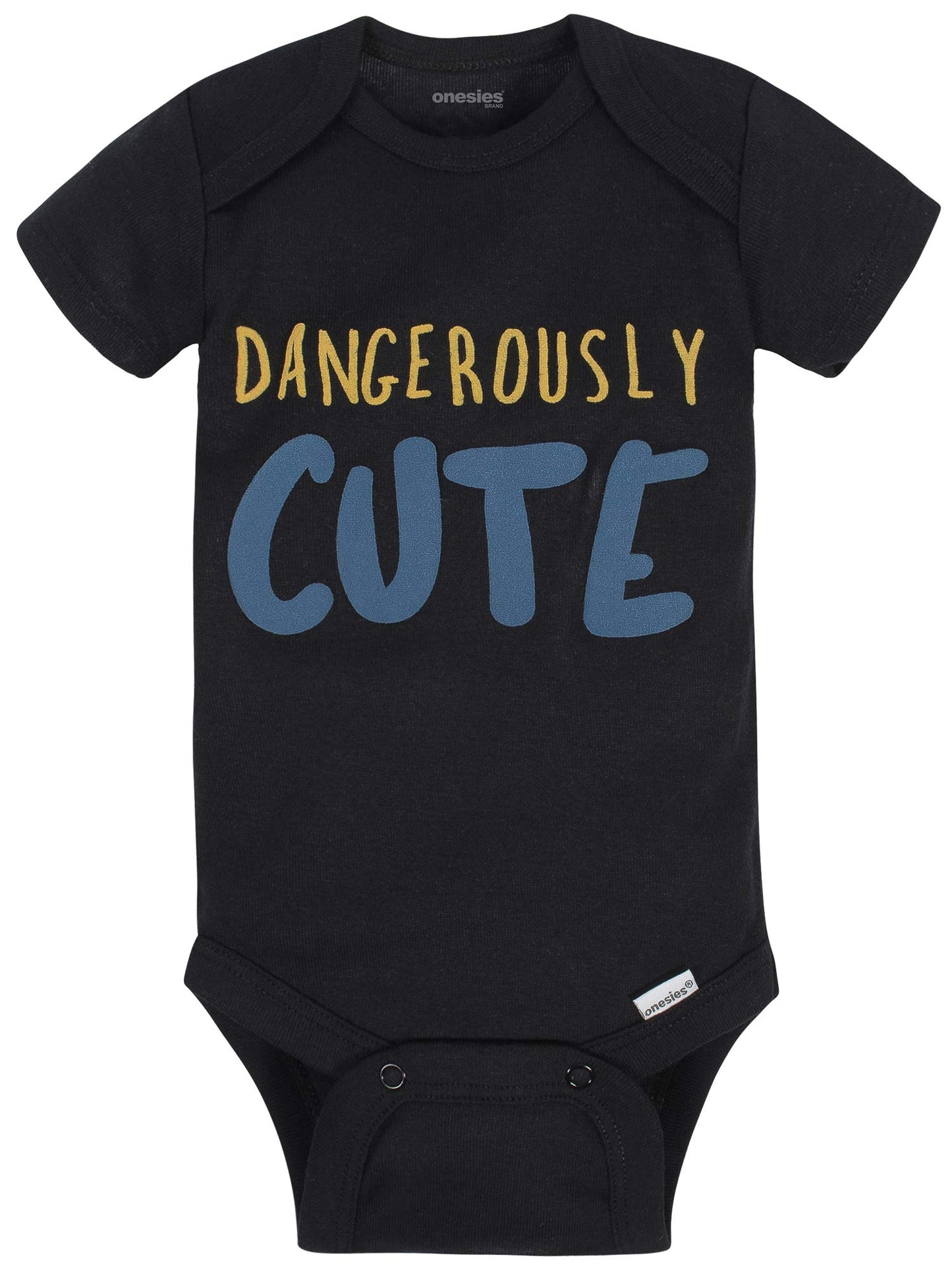Onesies Brand Baby Boys 8-Pack Short Sleeve Mix & Match Bodysuits And Toddler T Shirt Set, Dangerously Cute Tiger, 0-3 Months Us