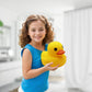 XL Jumbo Large Rubber Duck Bath Toy - No Hole Giant Duck, Waterproof Big Duckie Baby Shower Water Toy Without Hole for Kids Home