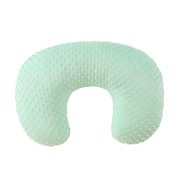 Queness Nursing Pillow Cover Breastfeeding Pillow Cases Minky Dot Slipcover (Green)