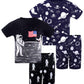 Daughter Queen Boys Pajamas 18-24 Months Summer Pjs Space Pj Sets Baby Toddler Cotton Short Sleeve Sleepwear Astronaut Jammies S