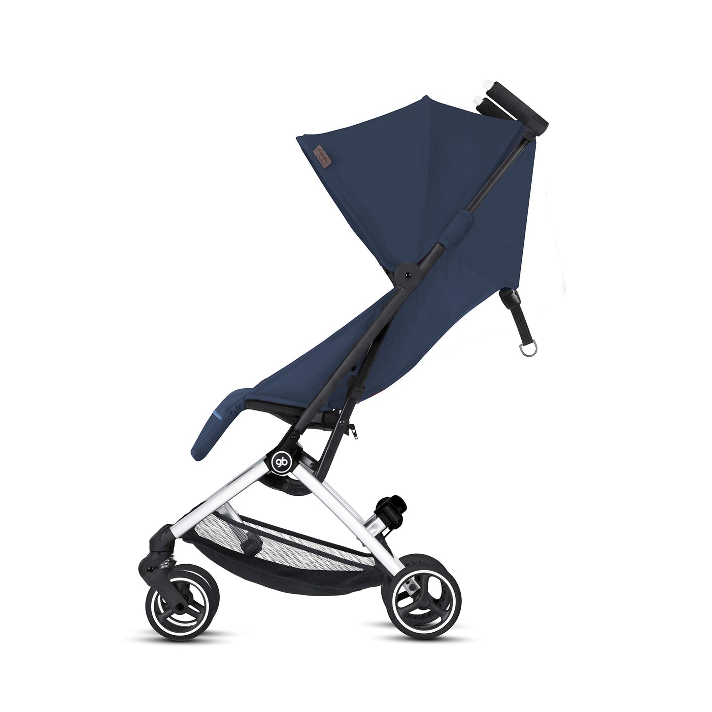 Gb Pockit+ All City, Ultra Compact Lightweight Travel Stroller With Front Wheel Suspension, Full Canopy, And Reclining Seat In N