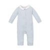 Hope & Henry Layette Soft White Cable Knit Sweater Romper