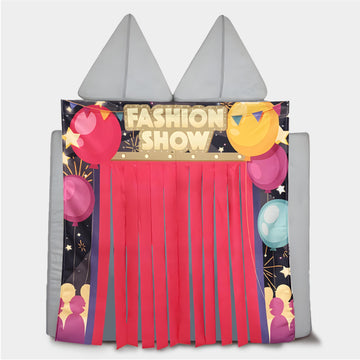 Seemees Play Panel For Kids Play Couch Childrens Foam Sofa Modular Play Panel For Toddler (Sofa Not Included) (Fashion Show)