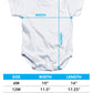 Popfunk Nasa Problematic Diaper Baby Onesie Bodysuit, 6 Months