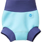 Splash About Happy Nappy Reusable Swim Diaper,Blue Cobalt, 6-12 Months