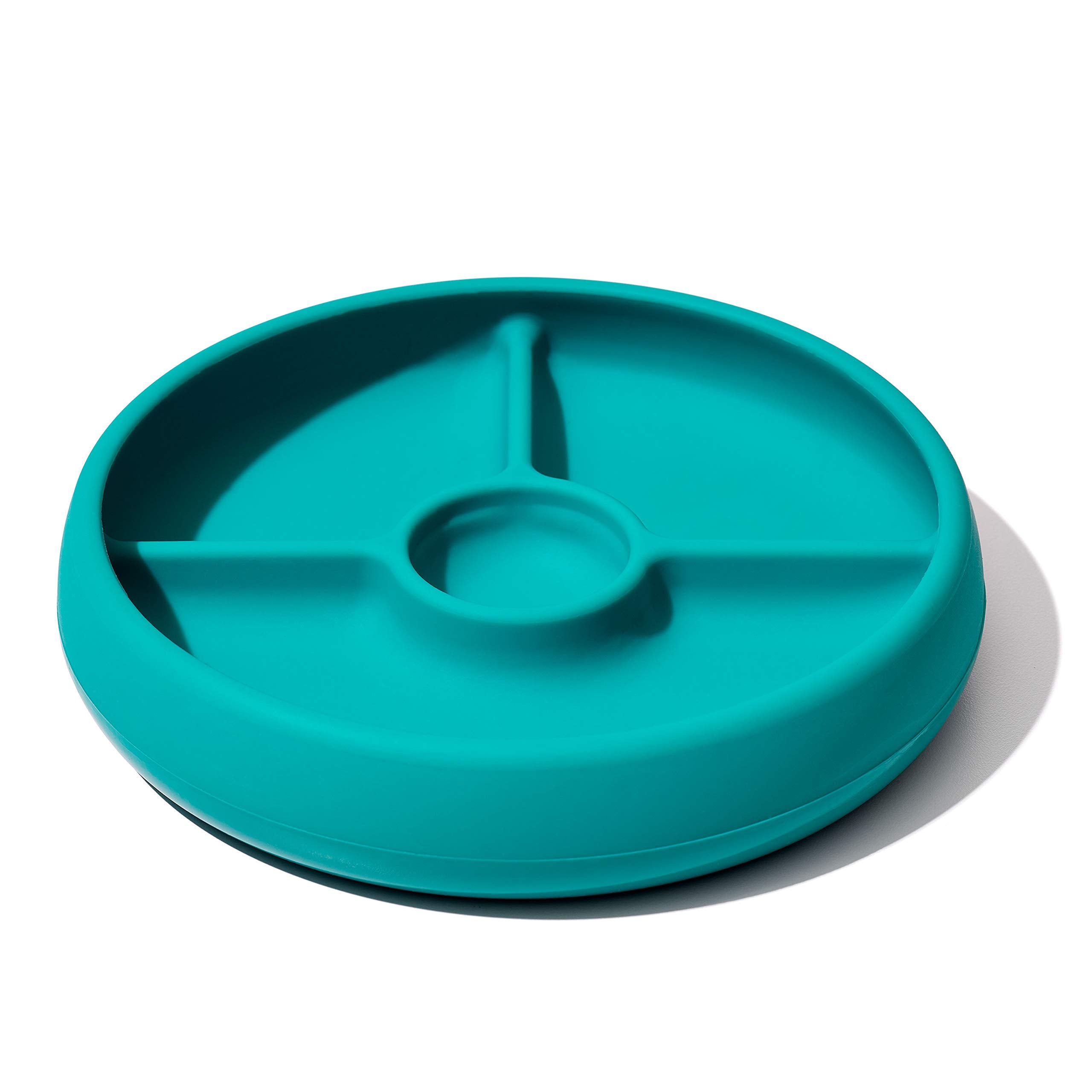 Oxo Tot Silicone Divided Plate Teal – WBCBBB084DWH852