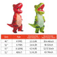 Rquxmt Blow Up Trex Costume,Inflatable Costumes For Kids,Inflatable Dinosaur Costume,Halloween Costumes For Boys Girls (4-5Yrs)