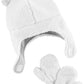 Simple Joys By Carter'S Baby Hat And Mitten Set, Ivory, 0-9 Months
