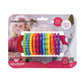 Edushape Sensory Linkets Baby Toy, 12 pieces - Vibrant Colorful and Unique Textured Linking Toys - Enhances Cognitive Developmen