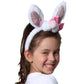 Girls Sequin Easter Bunny Ears And Bow Headband
