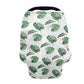 LedBack Baby Car Seat Cover for Babies, Banana Leaf Pattern Car Seat Breastfeeding Cover for Boys Girls Breathable Baby Carseat 
