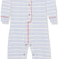 Pj Salvage Kids Infant Girl'S Moutain Mama Romper, Blue Mist, 12-18M