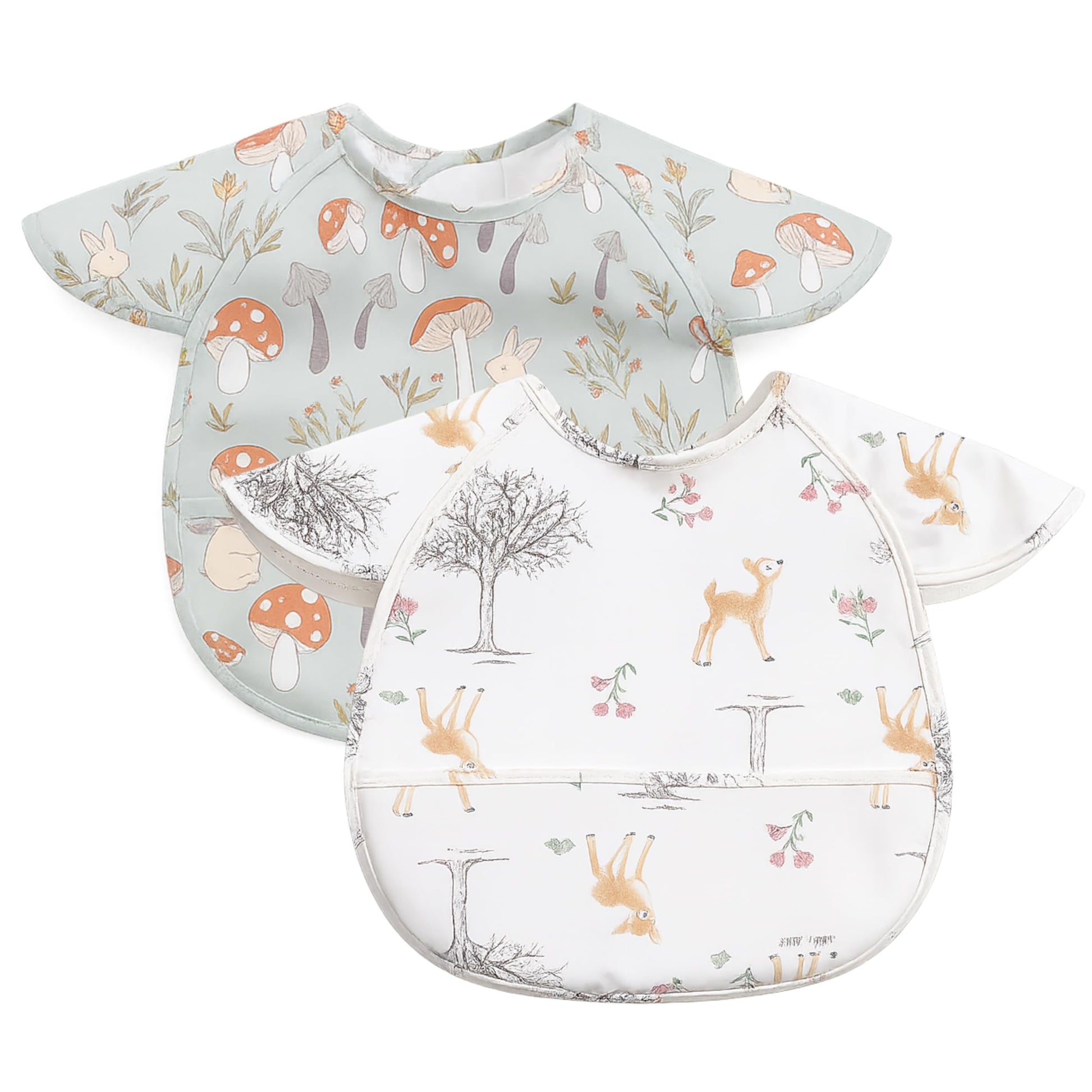 Chic Buddy Baby Feeding Bibs 6 To 12 Months  Waterproof Bib And Apron For Babies Upto 36 Months, Boys & Girls, EasyClean Food 