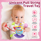 usrela 3 in1 Baby Toys 12 Months - Busy Board Sensory Toys, Tissue Box Toy, Pull String Teether, Learning Toy for Babies 12 18 M