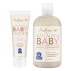 SheaMoisture Baby Wash and Shampoo 21 oz 2 Count - Oat Milk and Rice Water Care with Shea Butter for Sensitive and Dry Skin, Hyp