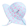 Jan & Jul Infant Girl Sun-Hat, Upf 50+, 100% Cotton (S: 0-6 Months, Coral)
