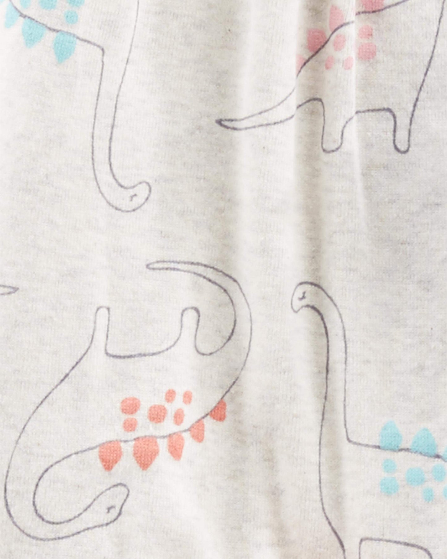 Simple Joys by Carters Baby Girls 3-Pack Snap-up Rompers Pants, dino/floral/Snail, 24 Months