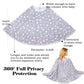 Kefee Kol Baby Nursing Cover & Nursing Poncho - Multi Use Cover For Baby Car Seat Canopy, Shopping Cart Cover, Stroller Cover, 3