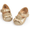 Kidsun Infant Baby Girls Mary Jane Shoes Soft Sole Ballet Slippers Bow Princess Newborn Dress Wedding Flat Shoes
