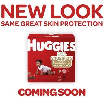 Huggies Little Snugglers Baby Diapers, Size 3, 162 Count, Unscented, Hypoallergenic, Drytouch Liner, Pocketed Waistband, Wetness