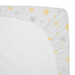 American Baby Company Printed 100% Natural Cotton Value Jersey Knit Fitted Pack N Play Playard Sheet, Golden Yellow Star, Soft B