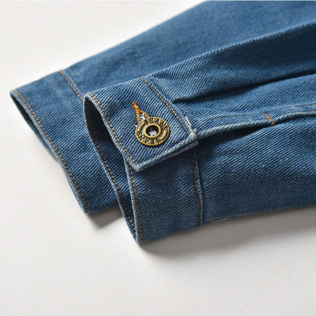 SOFEON Toddler Baby Boy Girls Denim Jacket Button Down Basic Ripped Hoodie Jeans Coat Kid Cowboy Outwear Casual Clothes (Hoodie-