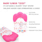 NEPAK Teething Mitten 2 Pcs-Baby Glove Stimulating Teether Toys for Boys & Girls-Teething Glove for 3-6 Months Baby (Pretty Swee
