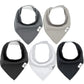 Diapersquad'S 5-Pack Baby Bibs For Drooling And Teething, Bibs For Boys, Baby Girl - Solid Cotton Baby Drool Bibs (Basics)