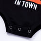 Fommy Newborn Baby Boy Clothes Outfits, Newborn Infant Baby Boy Clothes Hoodie Romper+Color Block Trousers 2Pcs Sets Newborn Boy