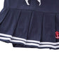 Lxkikmm Baby Girl Nautical Dress Sailor Suit Jumpsuit Romper With Hat