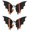 Love Sweety Baby Rose Halloween Headband Infant Pumpkin Hairband Bow Hair Clips (2Pcs Bat Ghost Pumpkin)