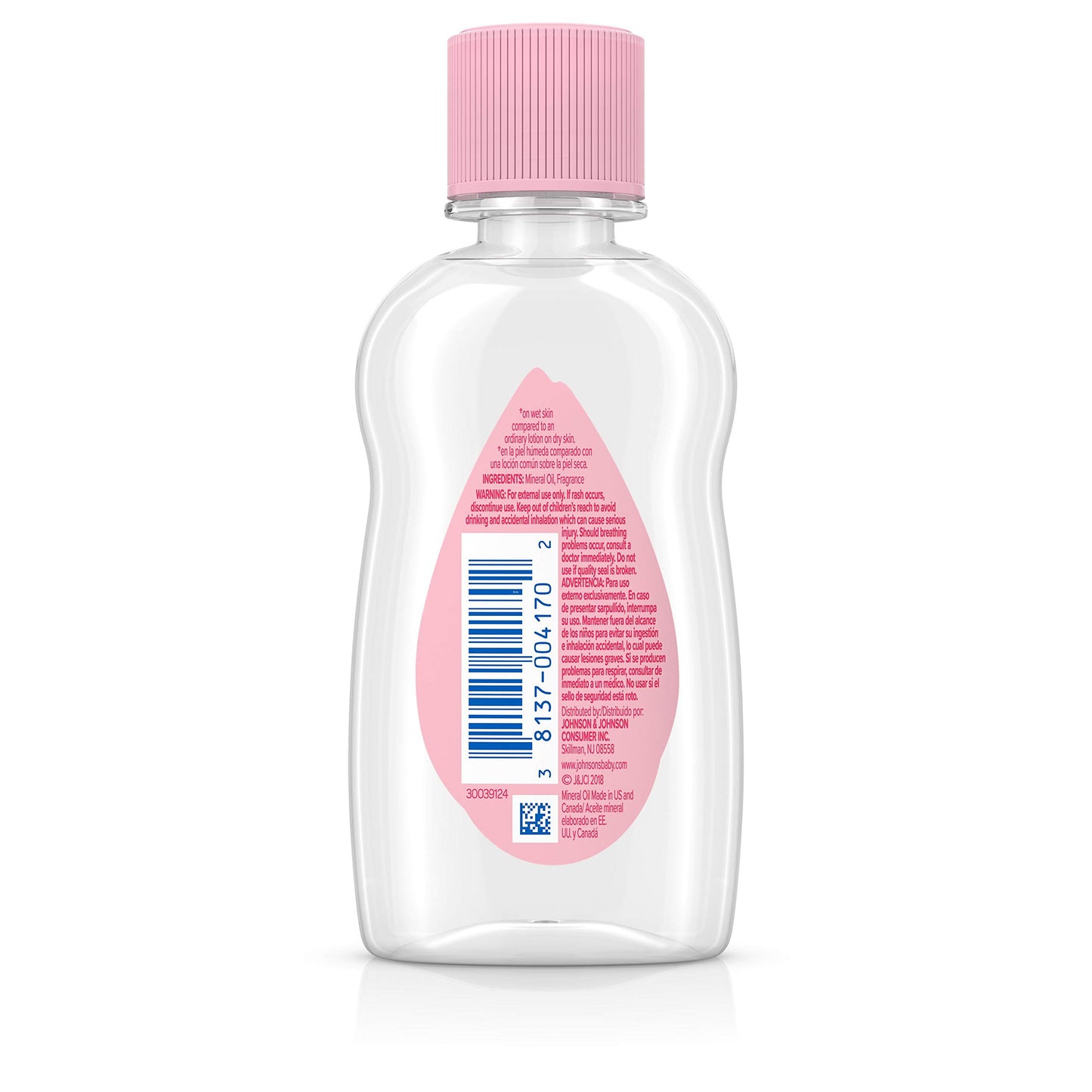 Johnson'S Baby Oil, Pure Mineral Oil To Prevent Moisture Loss, Hypoallergenic, Original 3 Fl. Oz (Pack Of 2)