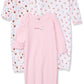 Luvable Friends Unisex Baby Cotton Gowns, Pink Dessert, Preemie-Newborn